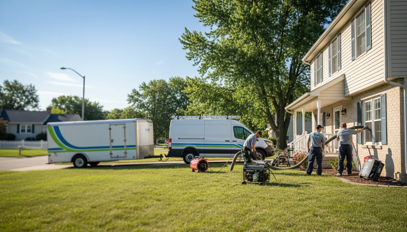 Flooded Basement Restoration And Cleanup With Repair in Holstein, IA near me
